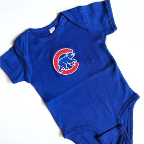 12 Month Chicago Cubs Onesie