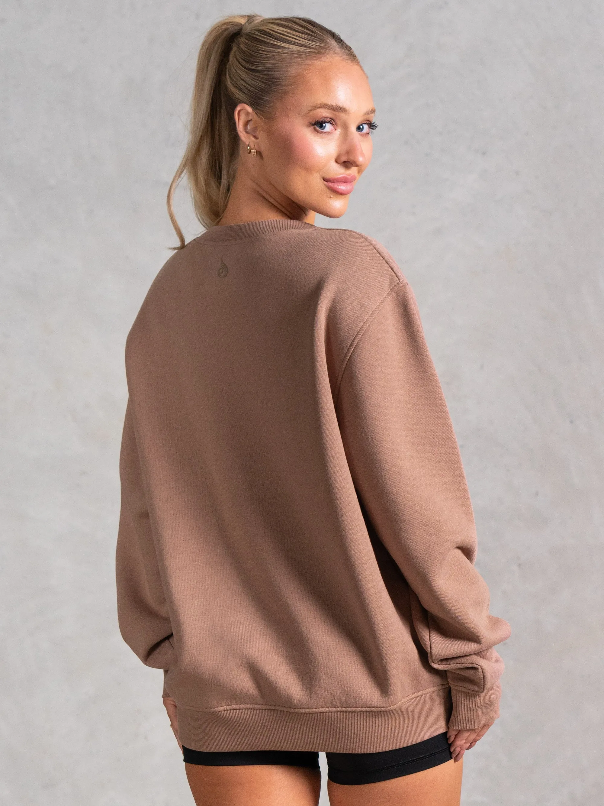 Athletica Sweater - Mocha