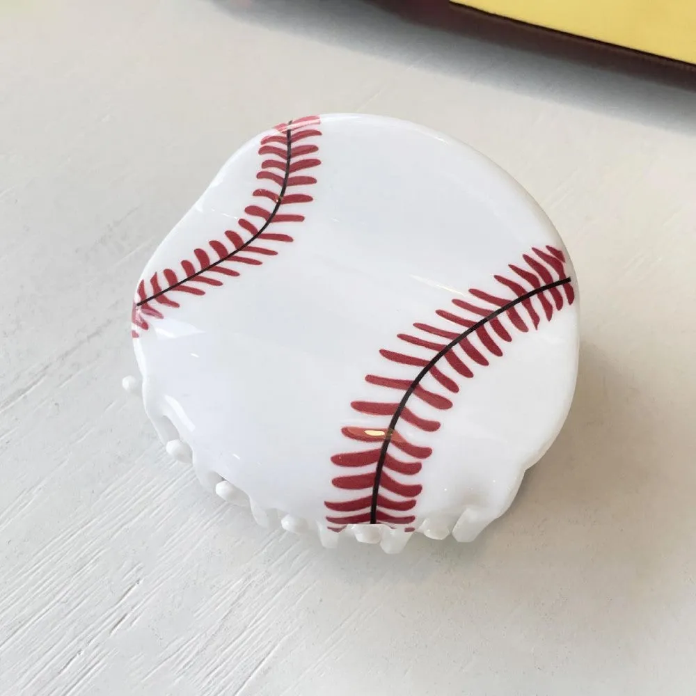 Baseball Hair Clip