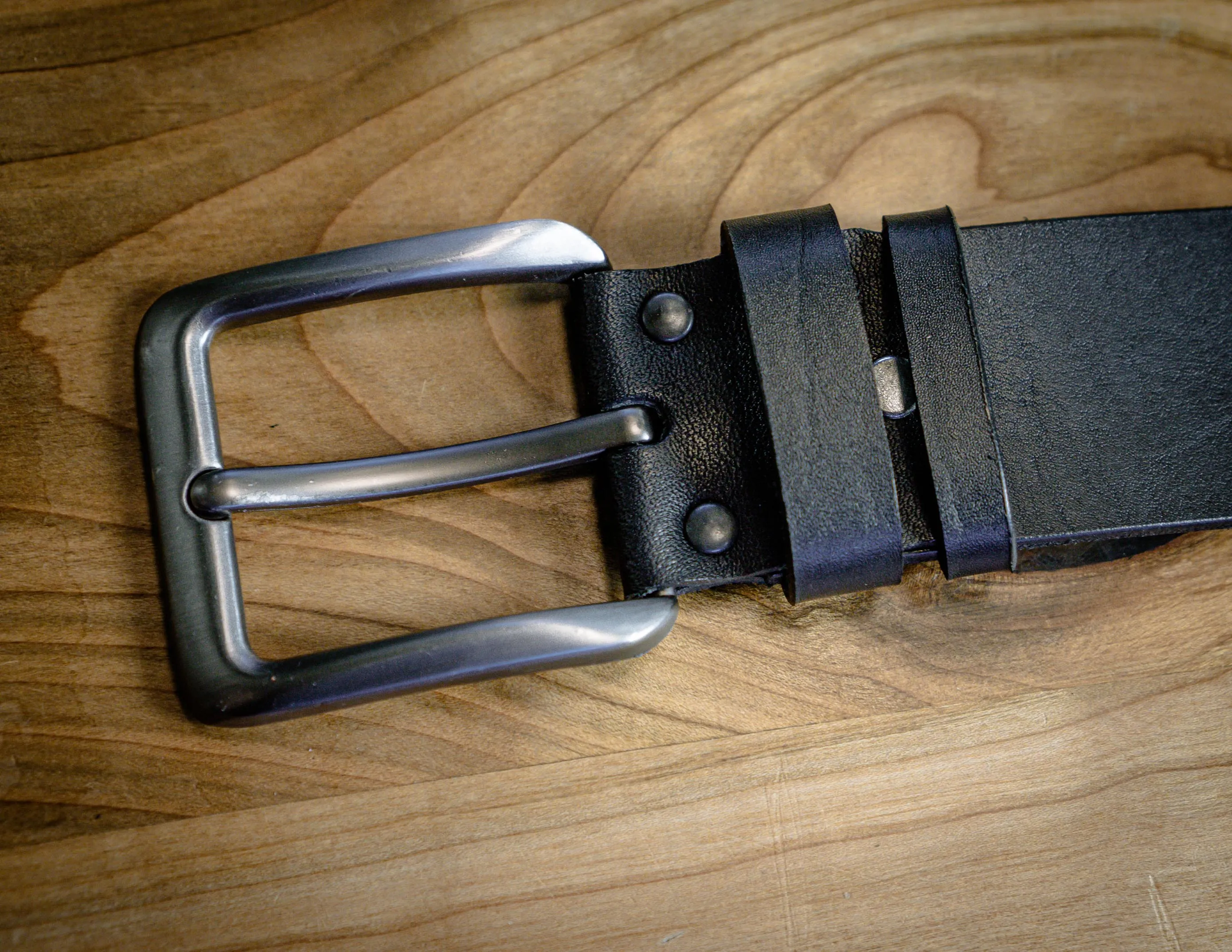 Black Leather Belt | Men’s Belt HANDCRAFTED