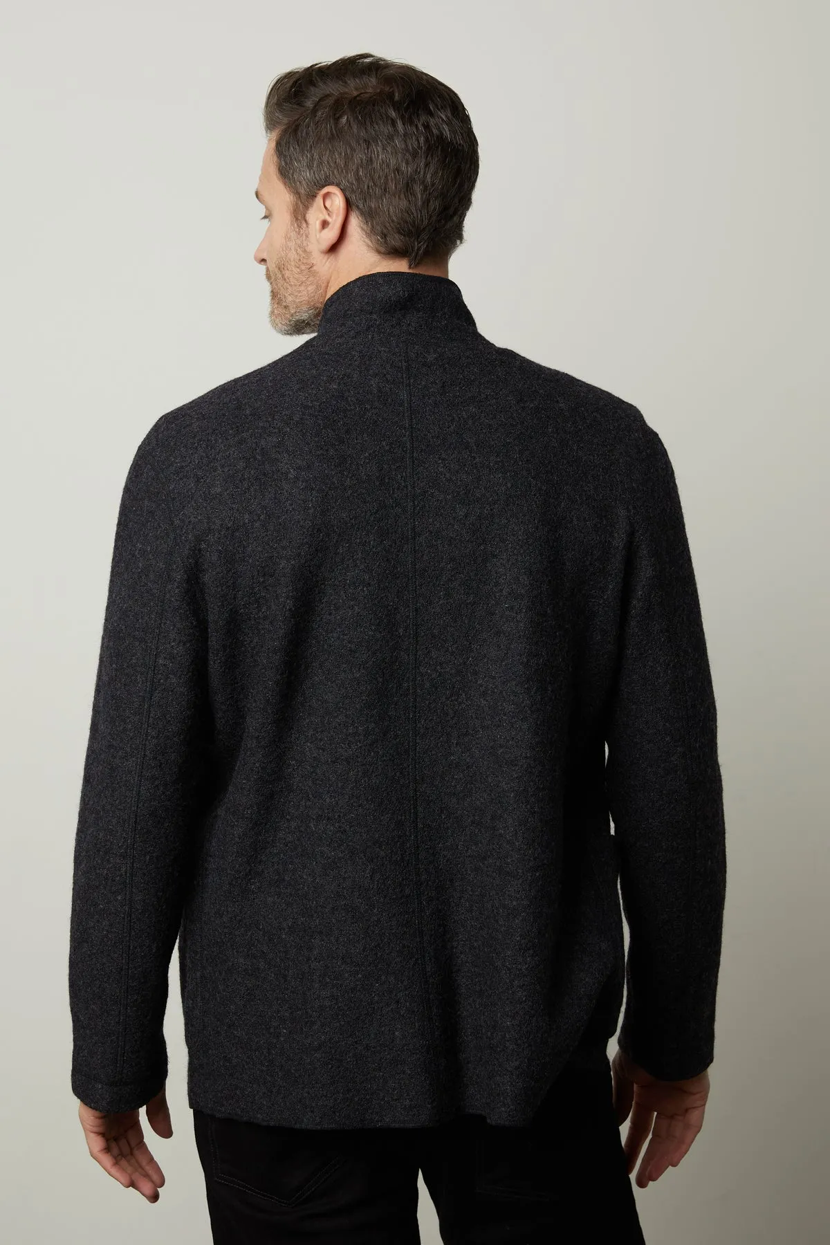 BOWEN BOILED WOOL BLEND JACKET