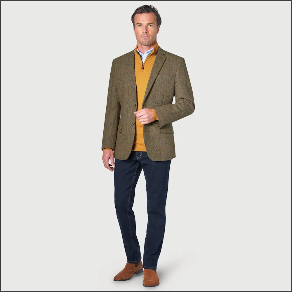 Brook Taverner Stromay Harris Tweed Jacket<><>