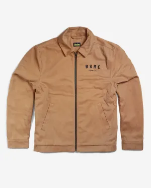 BSMC ESTD. Twill Jacket - Tan