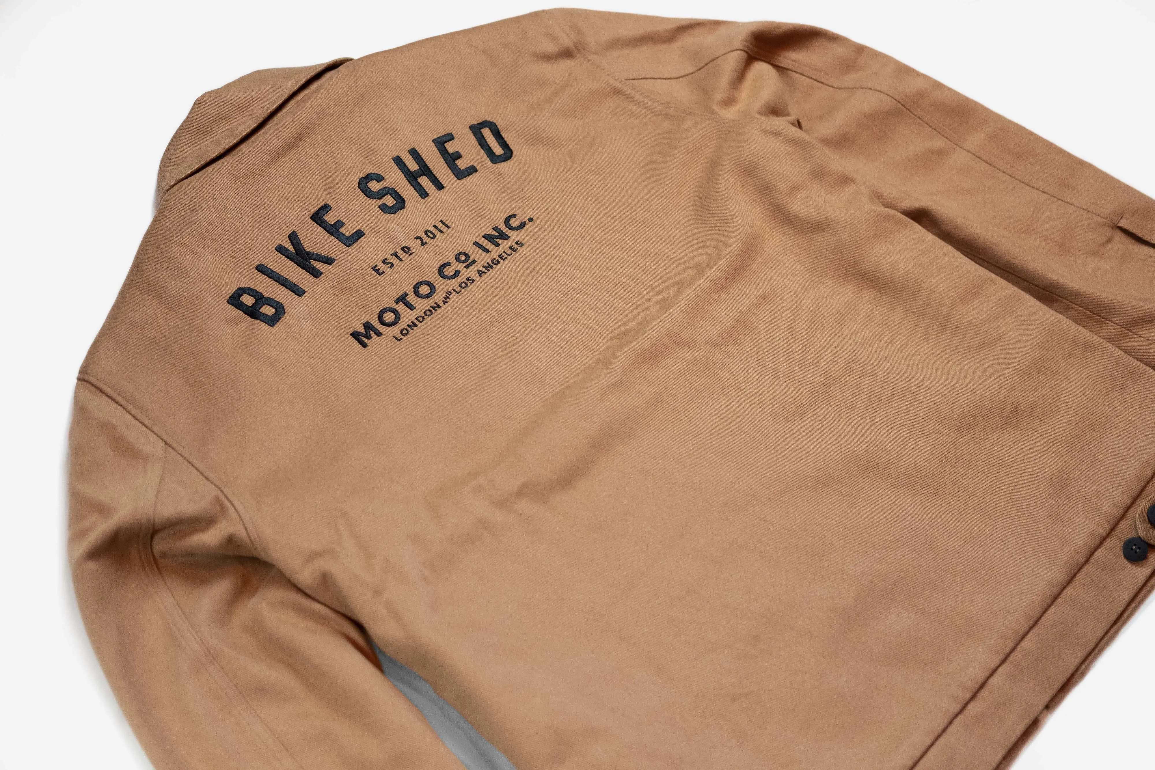 BSMC ESTD. Twill Jacket - Tan