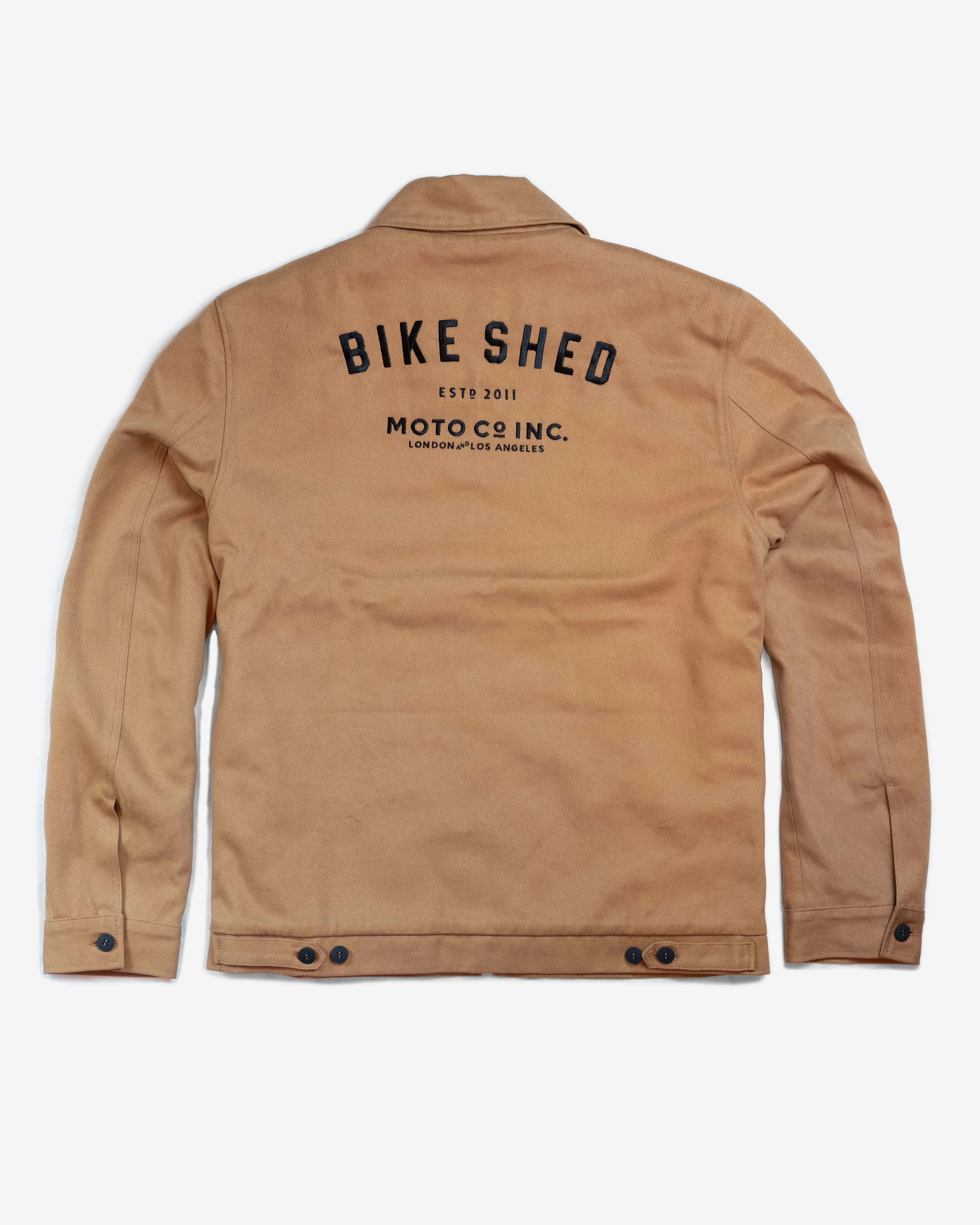 BSMC ESTD. Twill Jacket - Tan