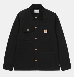 Carhartt WIP Michigan Coat in Black Rigid