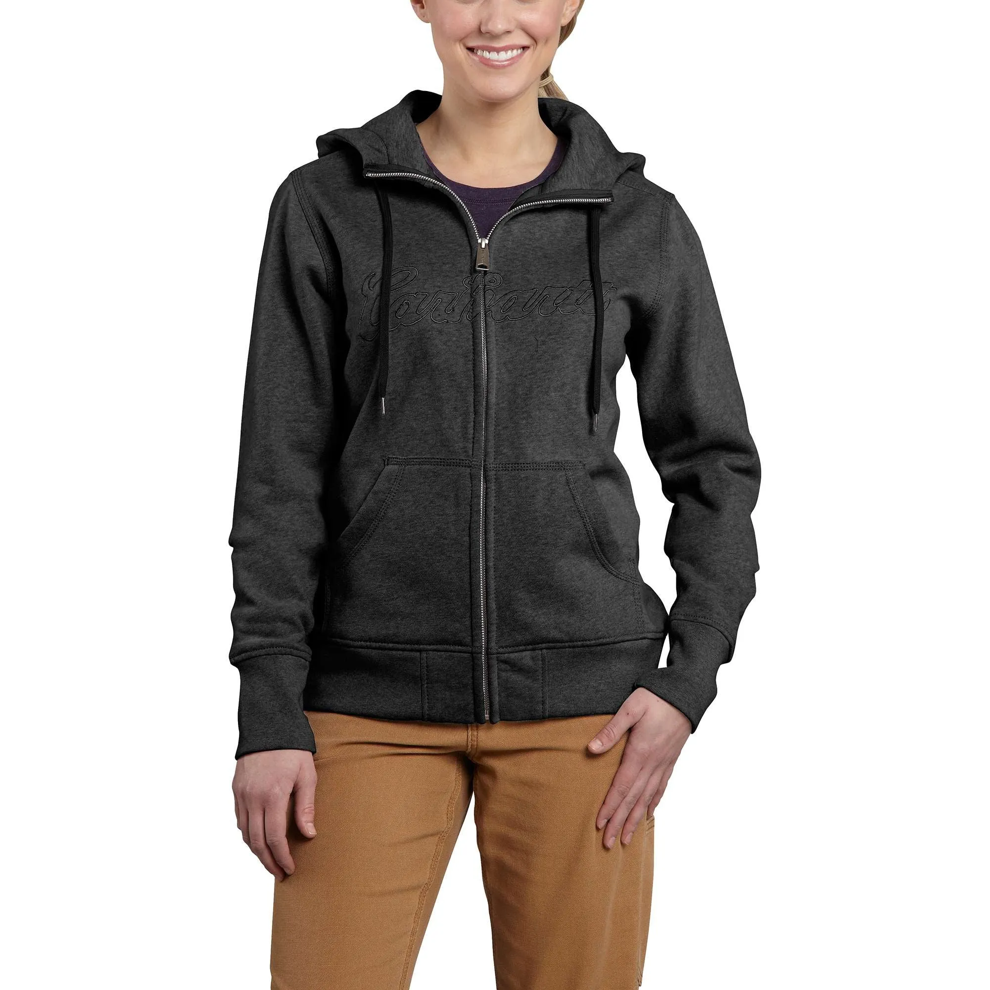 Carhartt Women's Clarksburg Zip Front Sweatshirt #100704