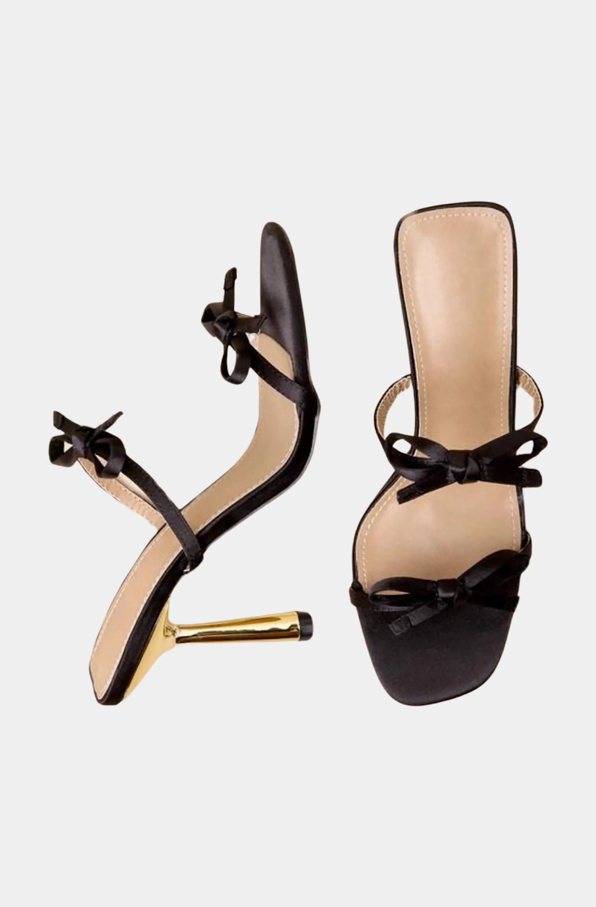 Charlotte Mini Bow Heels