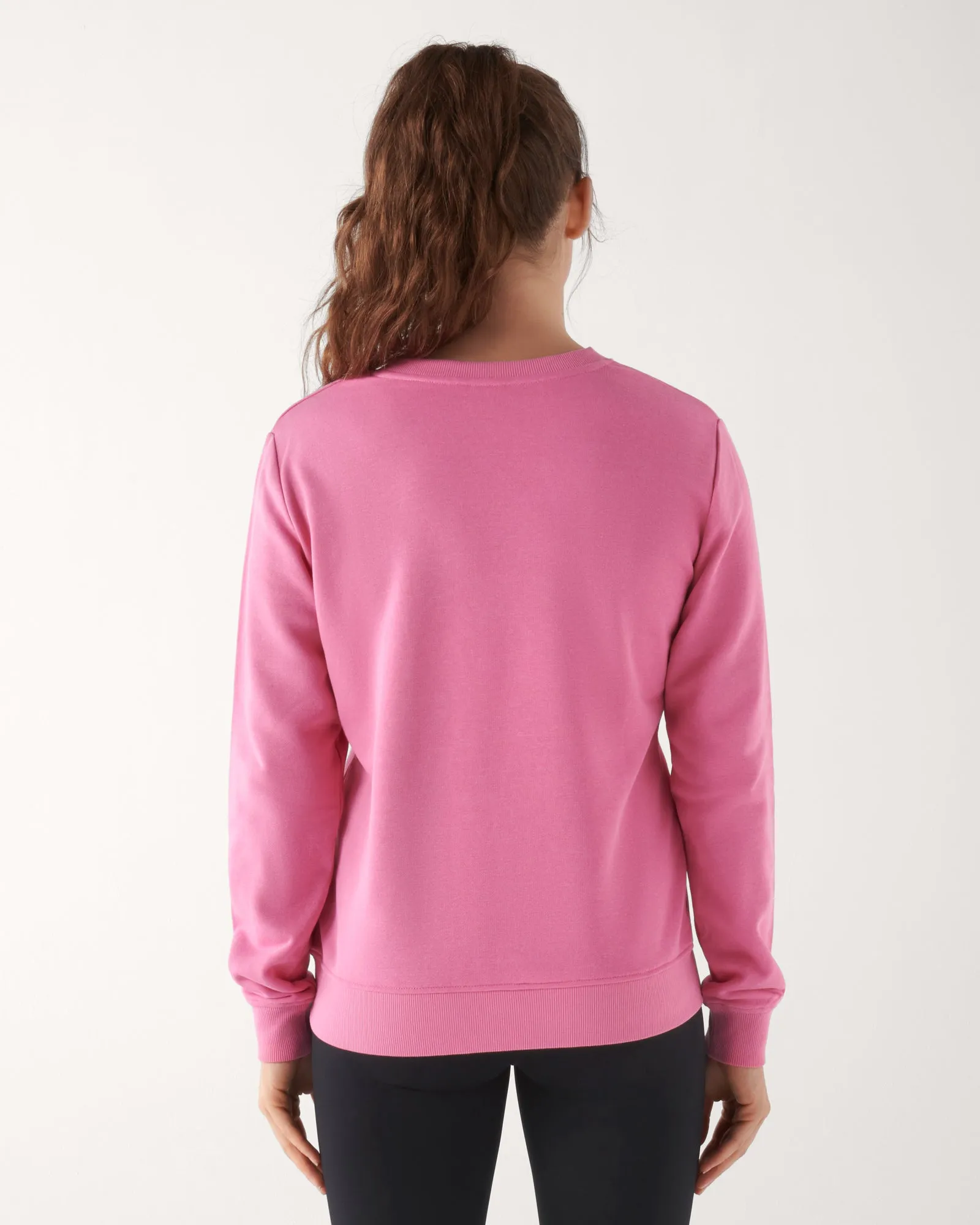 CLASSIC CIRCLE SWEATER AURORA PINK