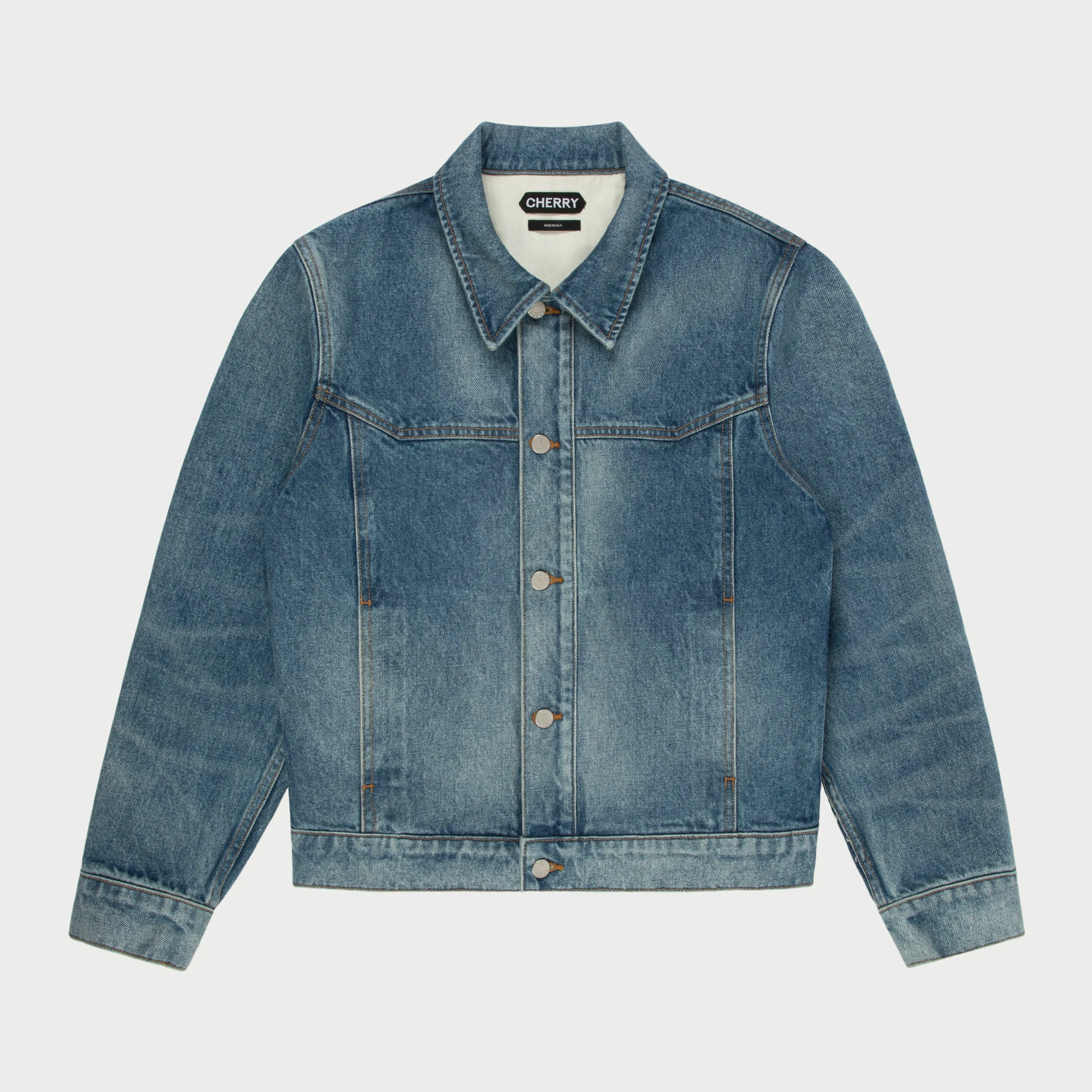 Denim Western Jacket (Indigo)