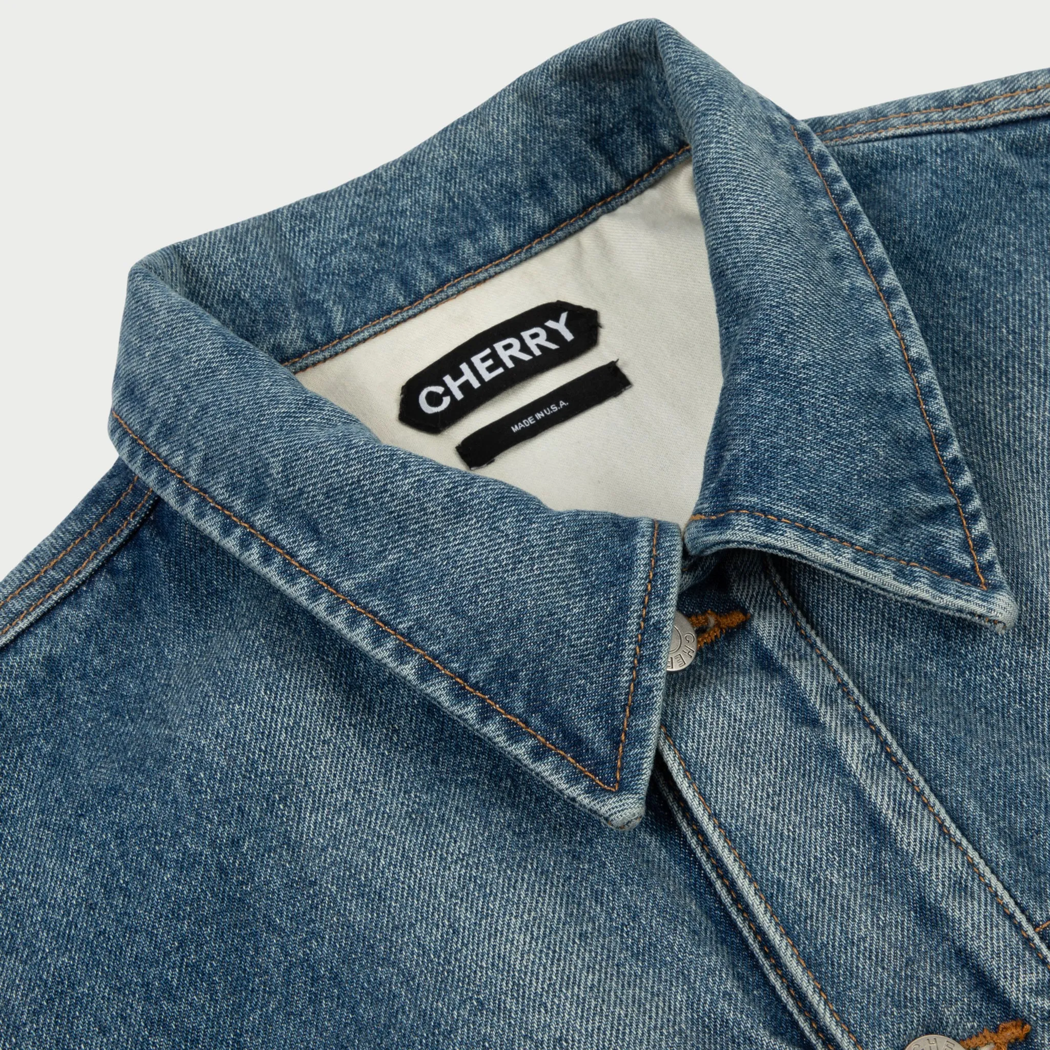 Denim Western Jacket (Indigo)