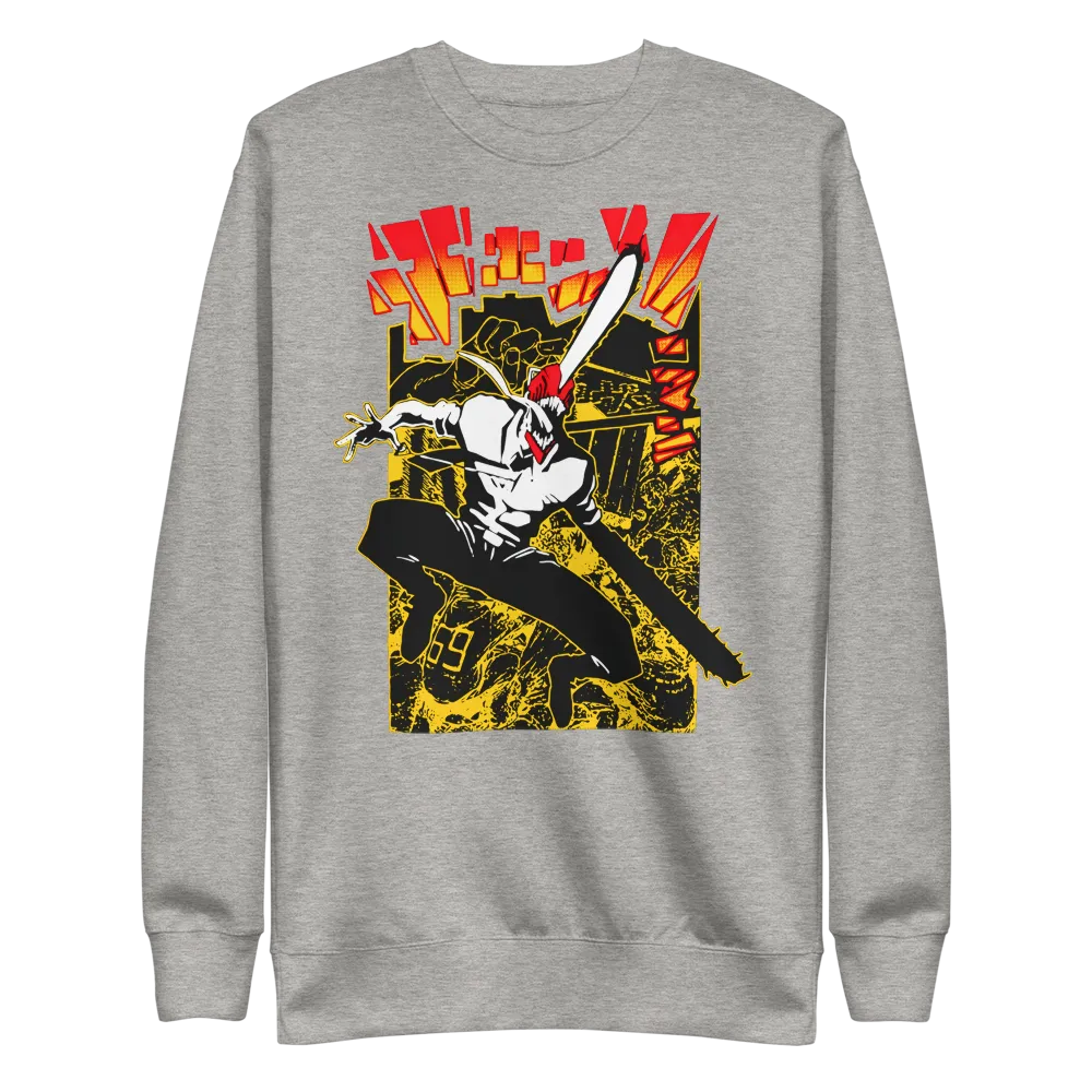 Denji Crewneck Sweatshirt Chainsaw Man