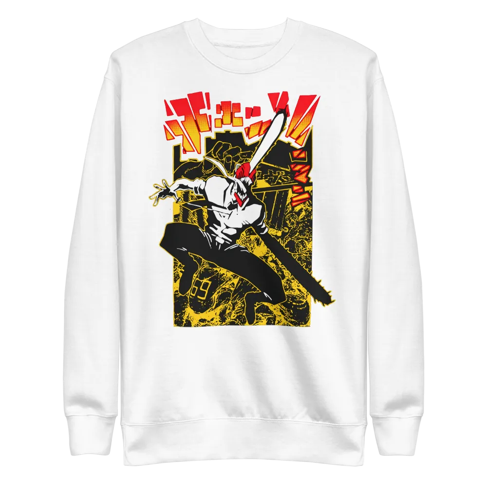 Denji Crewneck Sweatshirt Chainsaw Man