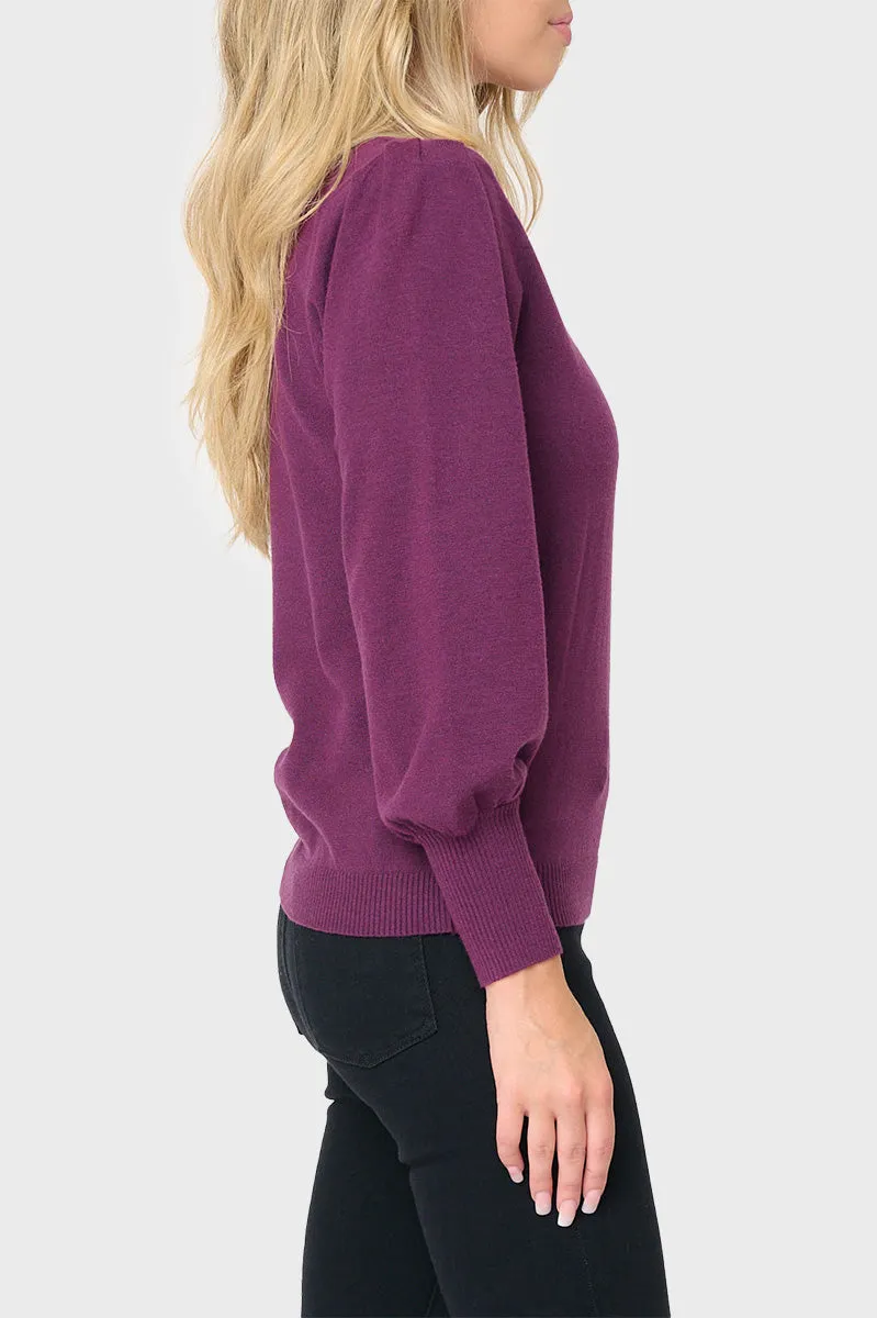 Essential Blouson Sleeve Sweater