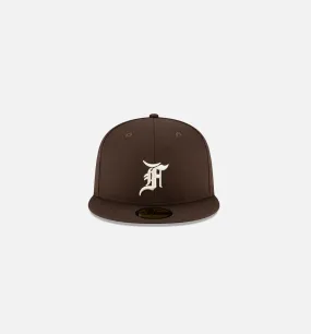 Fear Of God Essentials 59Fifty Fitted Cap Mens Hat - Brown