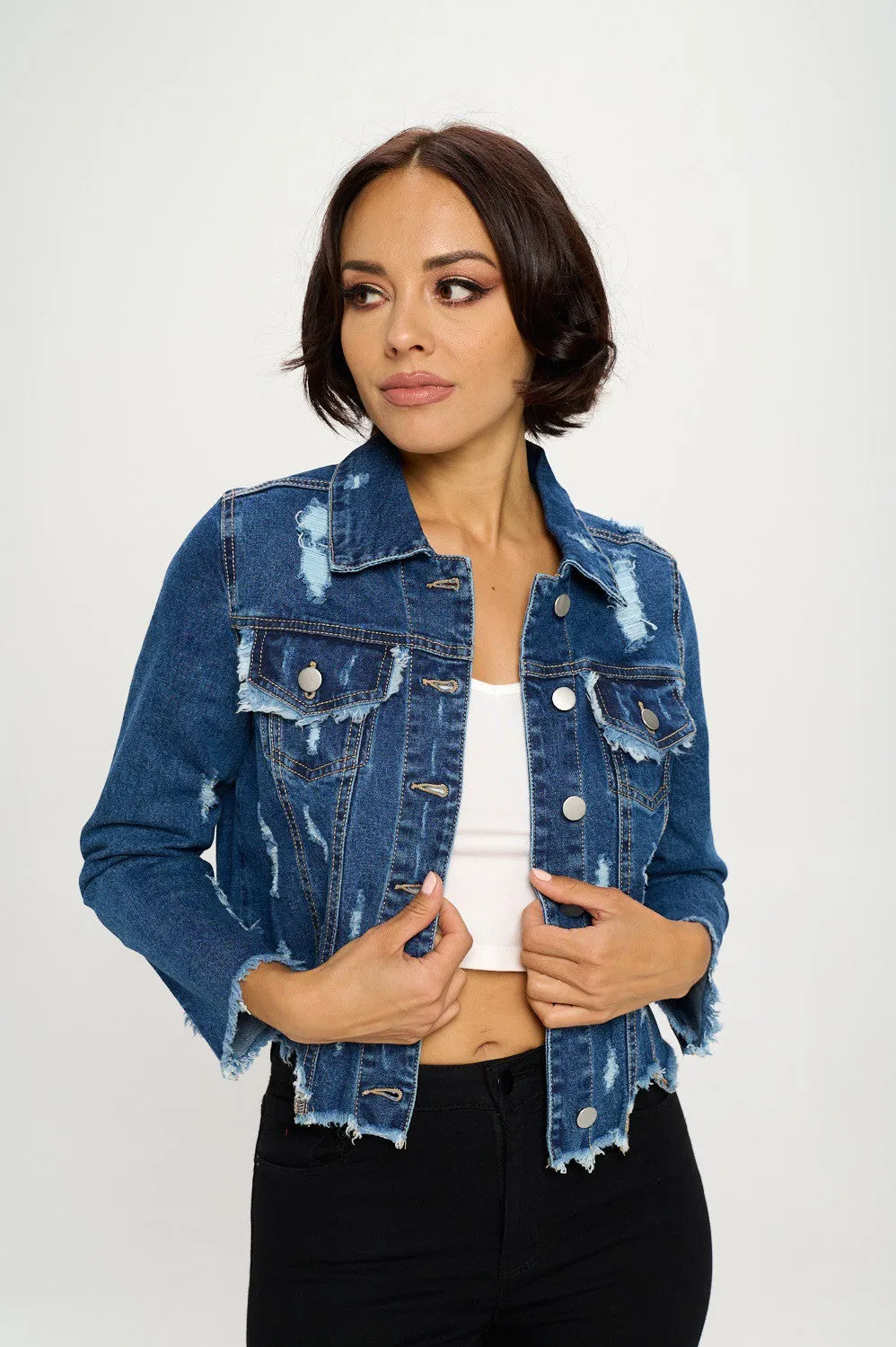 Fitted Denim Jacket