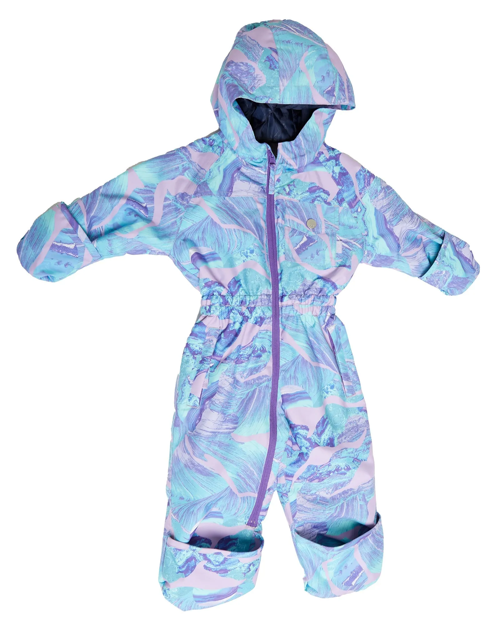 GIRLS INFANT ONESIE - LAVENDER PLANET