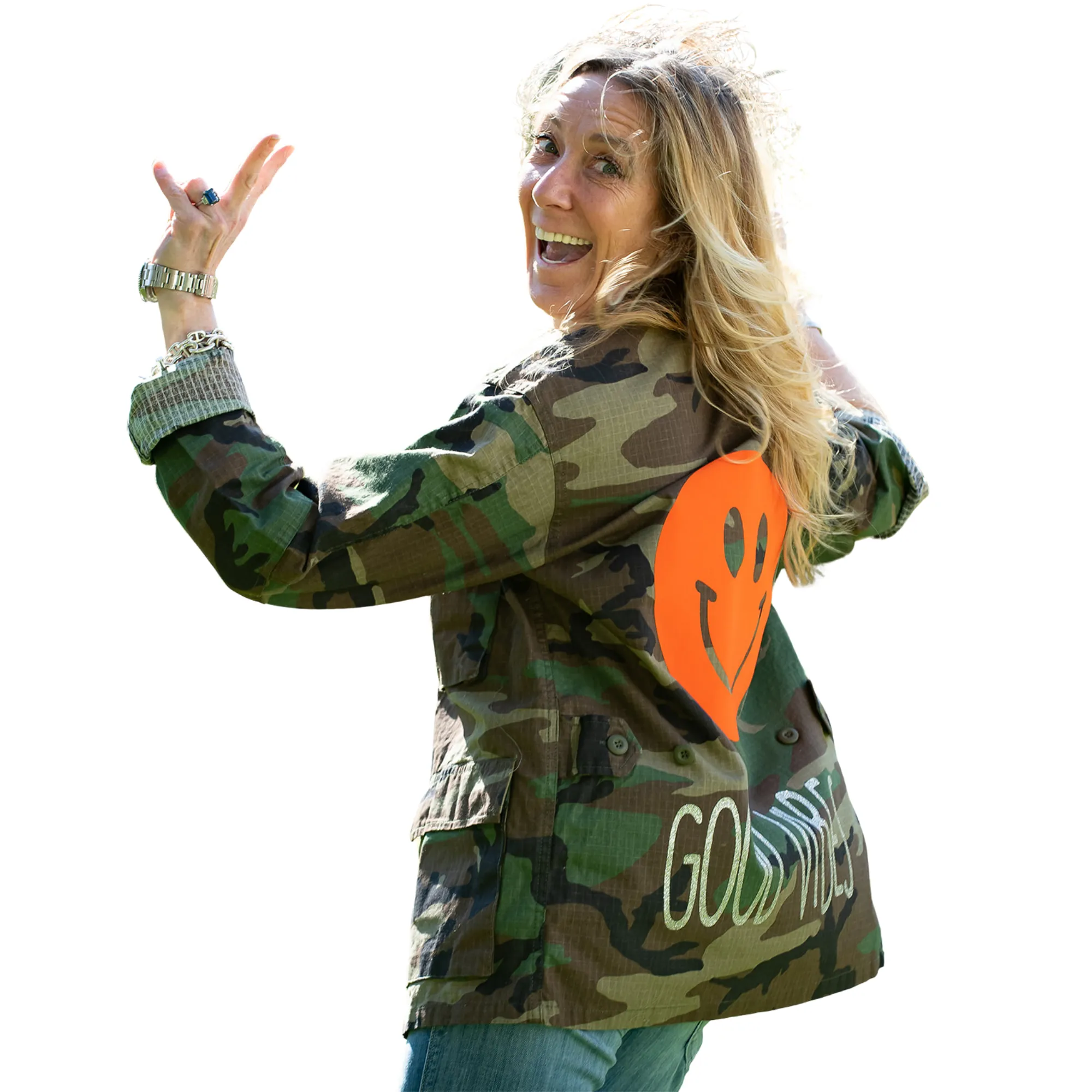 Good Vibes Army Jacket