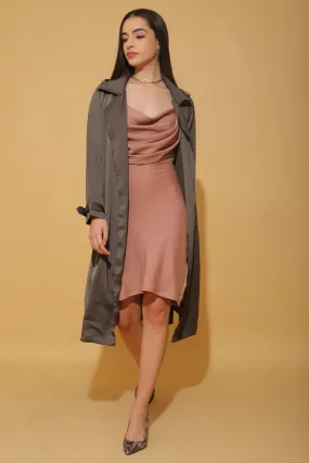 Grey Summer Trench