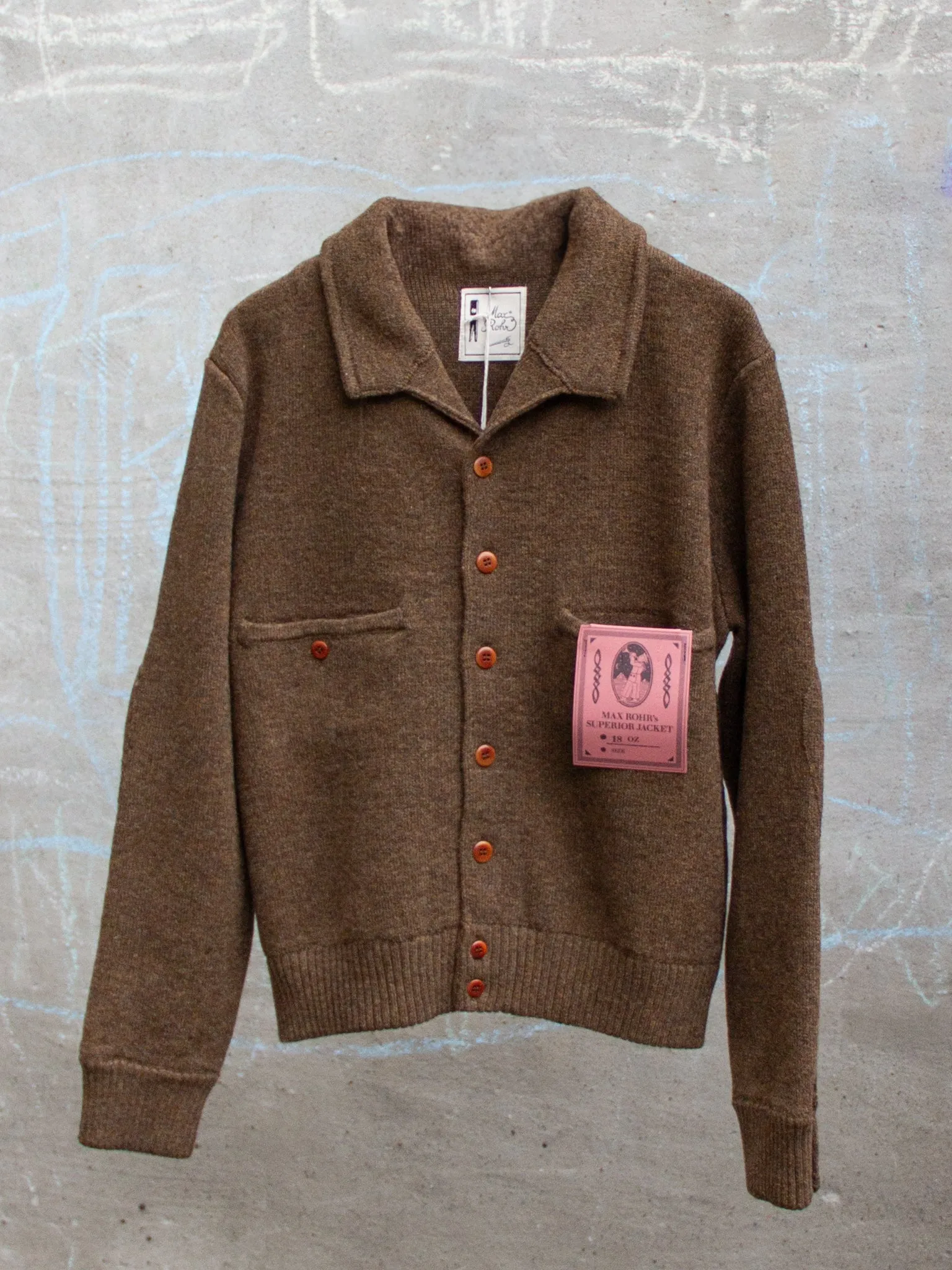 GRP x Max Rohr, Short Jacket B, Brown