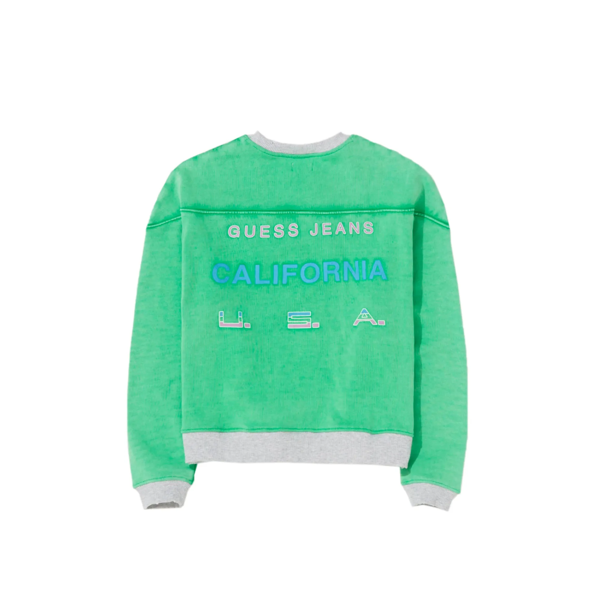 Guess USA Mens Vintage Logo Crewneck