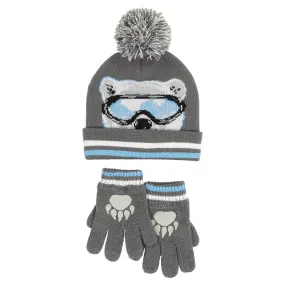 Hat & Glove Set - Polar Bear