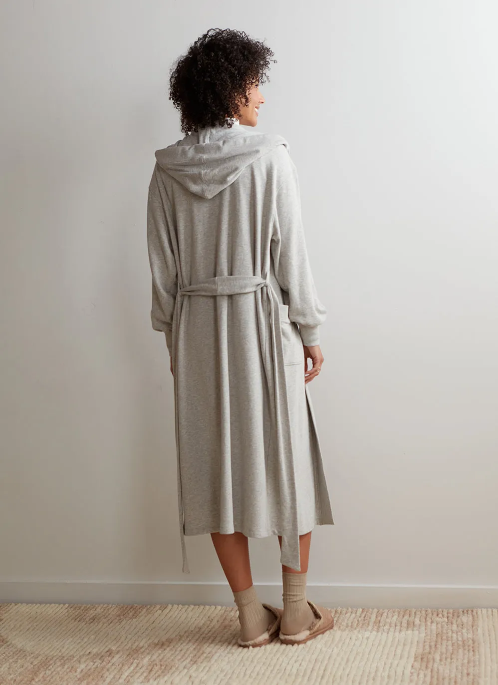 Heathered Reading Robe