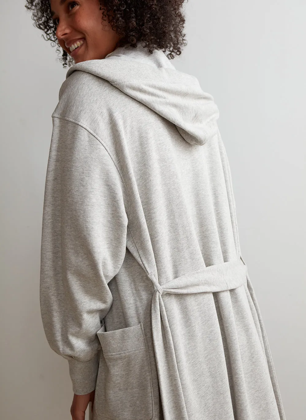 Heathered Reading Robe