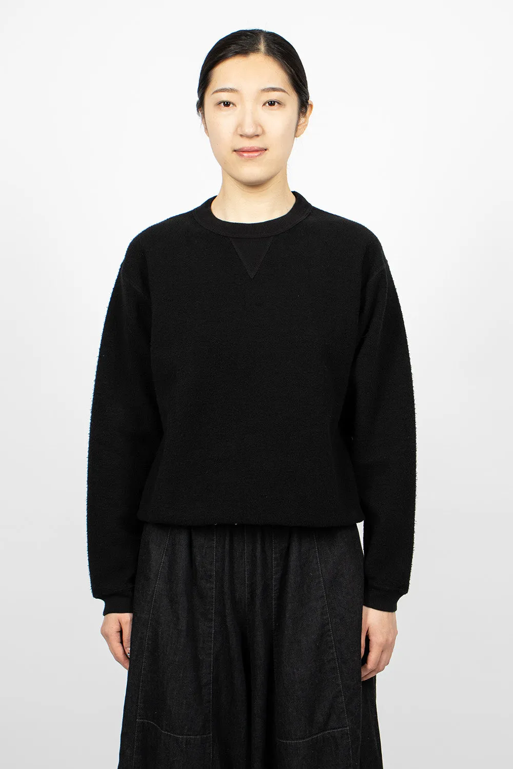 Hina Crew Neck Sweatshirt Anthracite