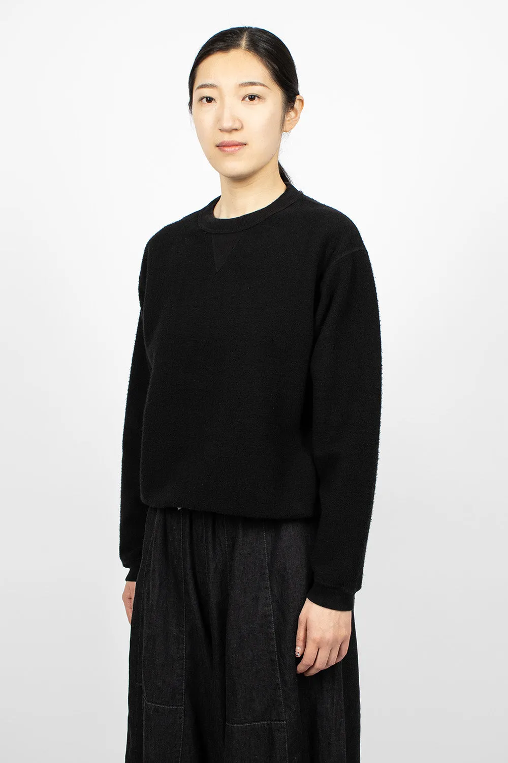 Hina Crew Neck Sweatshirt Anthracite