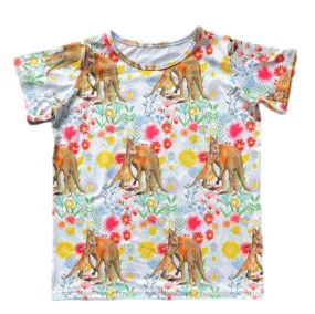 Kangaroo Bloom Short Sleeve Tee