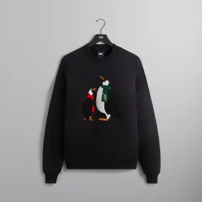 Kithmas Penguin Nelson Crewneck - Black