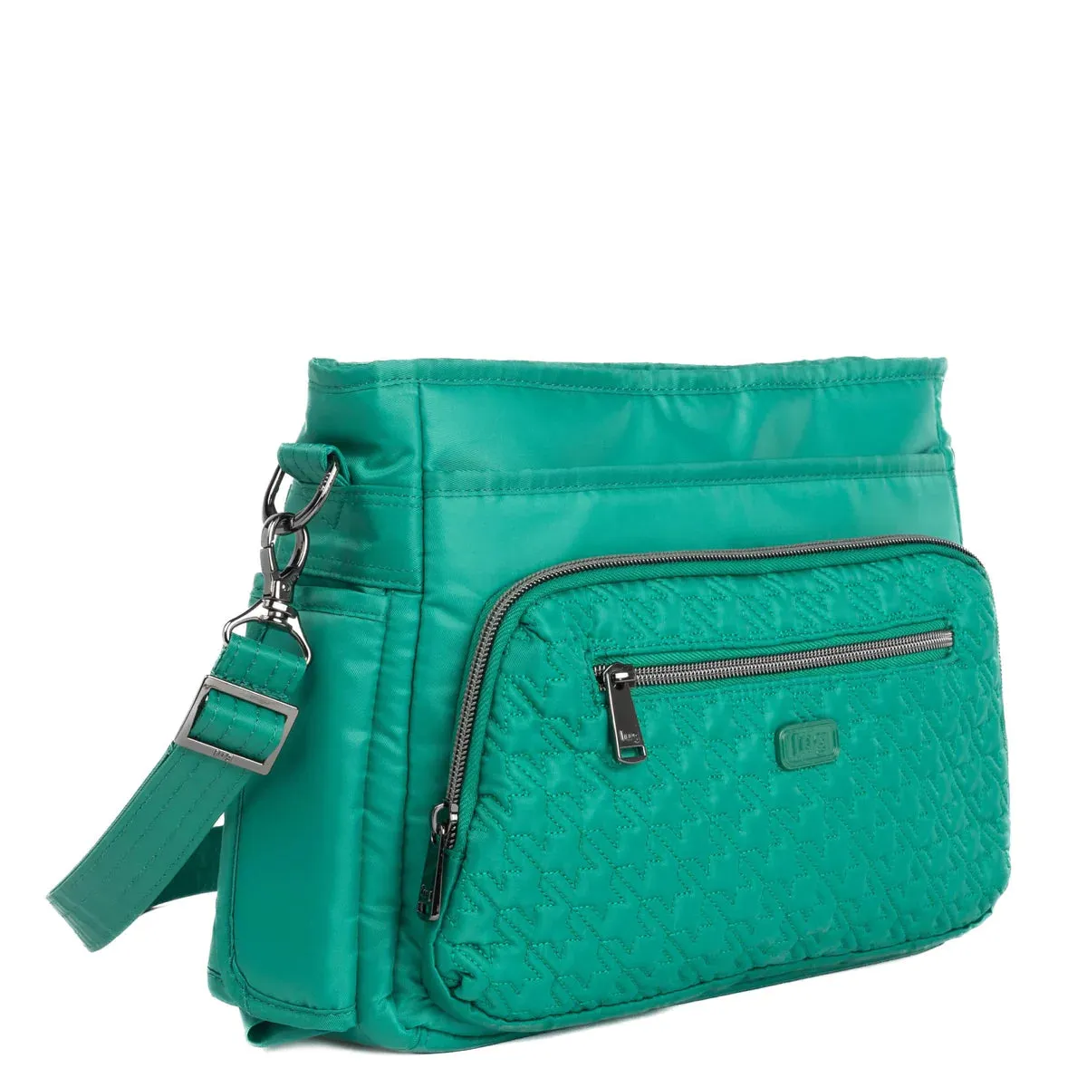 LUG Shimmy SE Crossbody Bag in Kelly Green