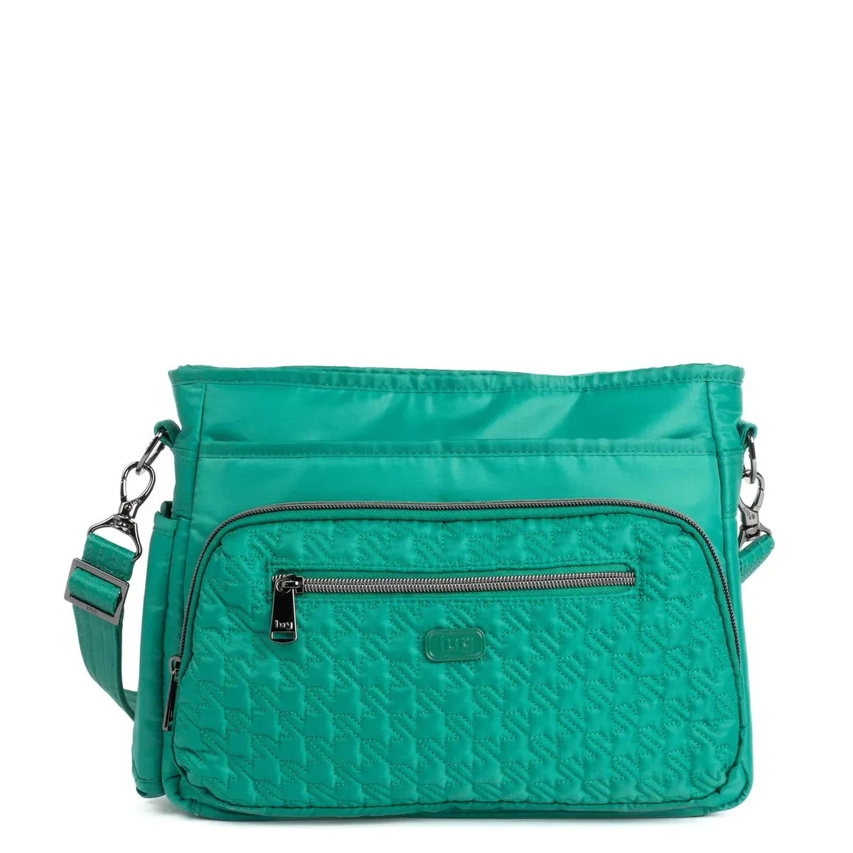 LUG Shimmy SE Crossbody Bag in Kelly Green