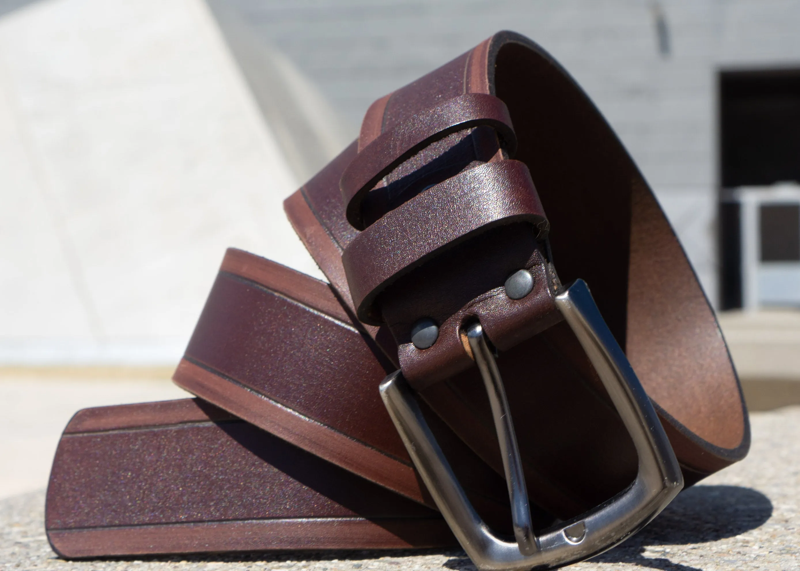 Mens Leather Belt Phoenix | Limited Edition | Handmade