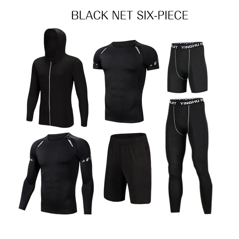 Men's Tracksuit Compression Sports Suit Gym Fitness Clothes