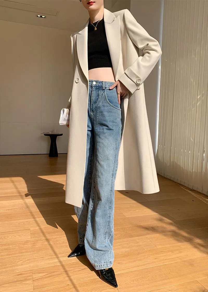 Misty Double-Breasted Belt Trench Coat