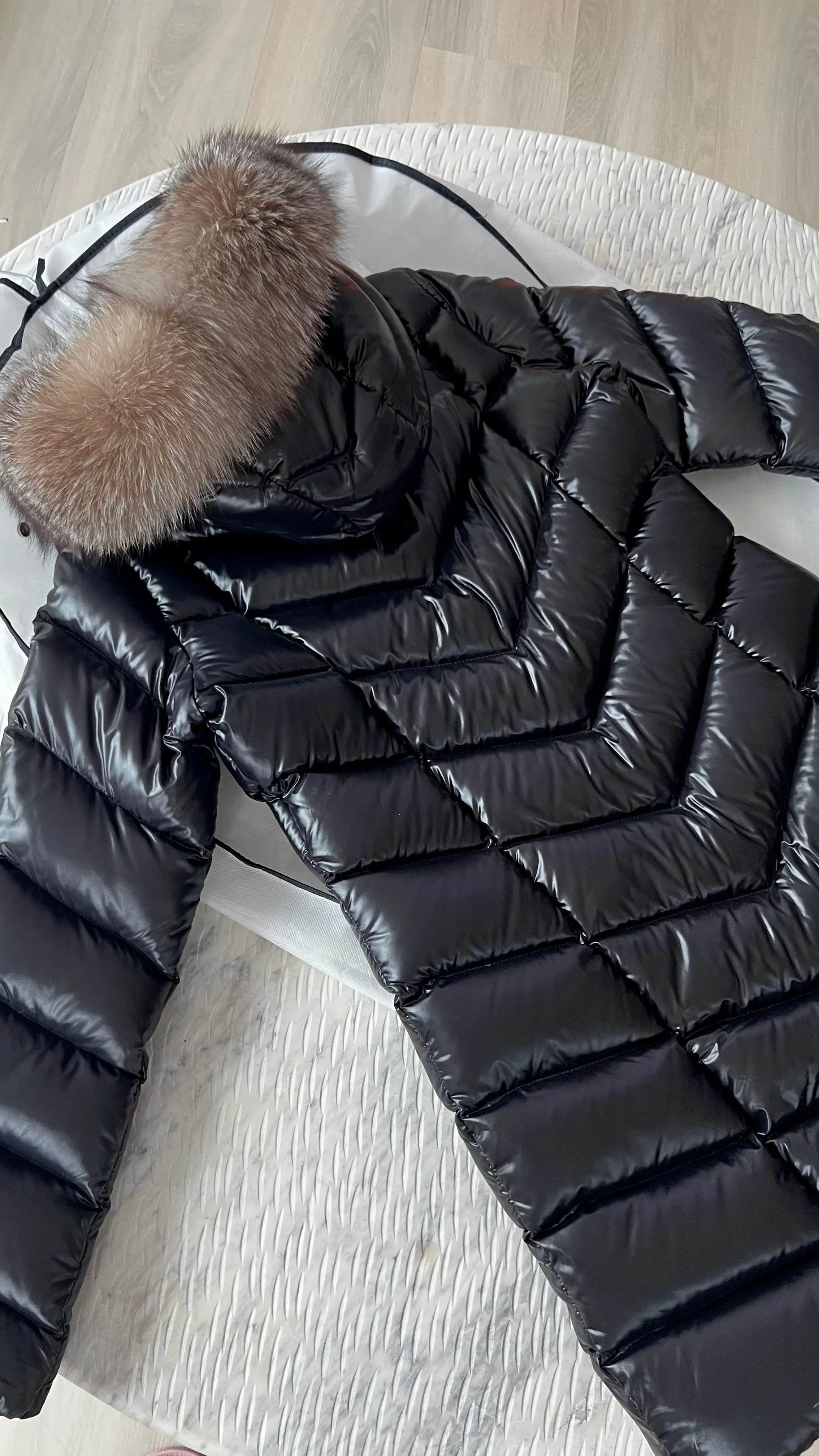 Moncler Fulmarus Long Down Jacket