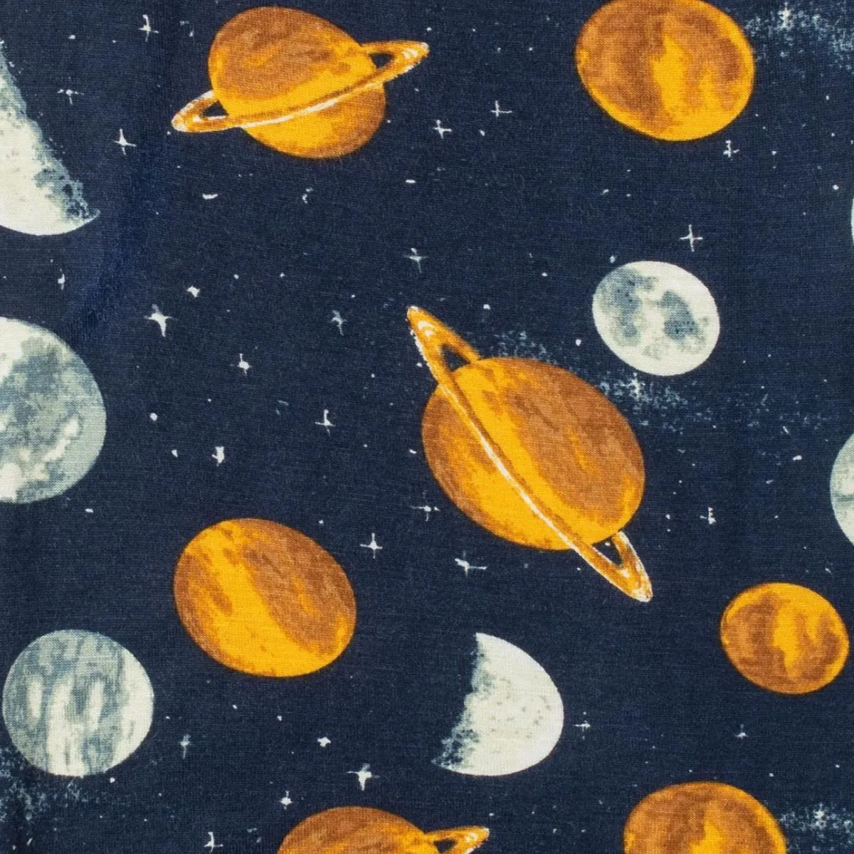 Planets Zipper Footed PJ