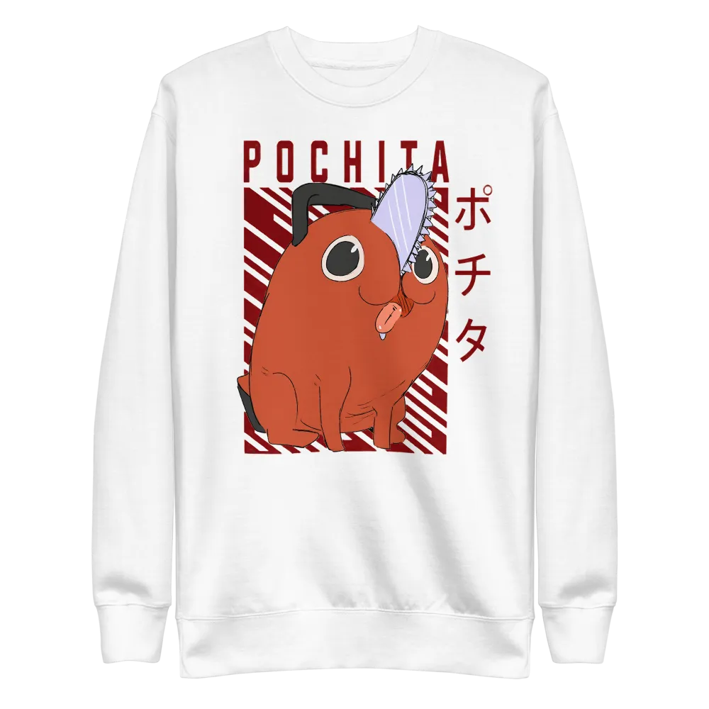 Pochita Crewneck Sweatshirt Chainsaw Man