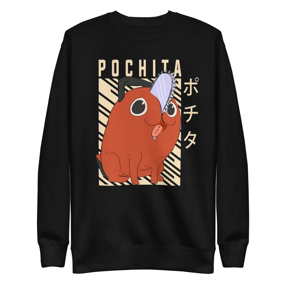 Pochita Crewneck Sweatshirt Chainsaw Man