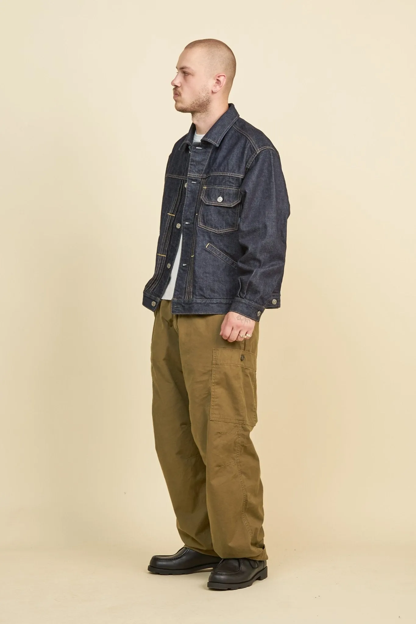 Radiall Frisco Engineer Denim Jacket - Deep Indigo