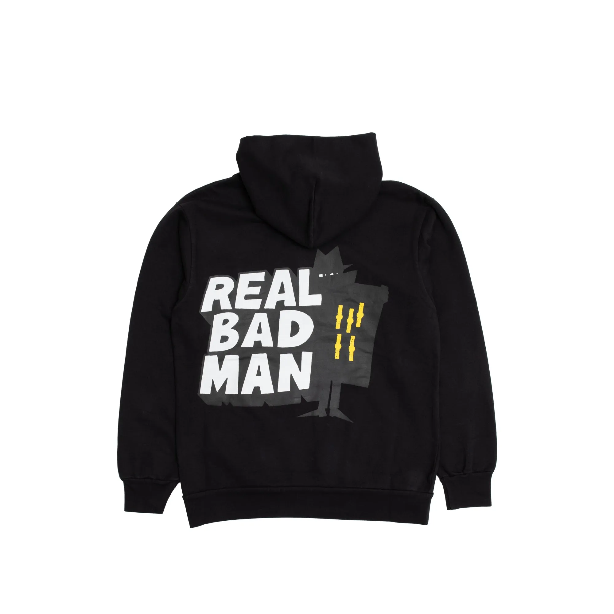 Real Bad Man Mens Classic Fleece Hoodie