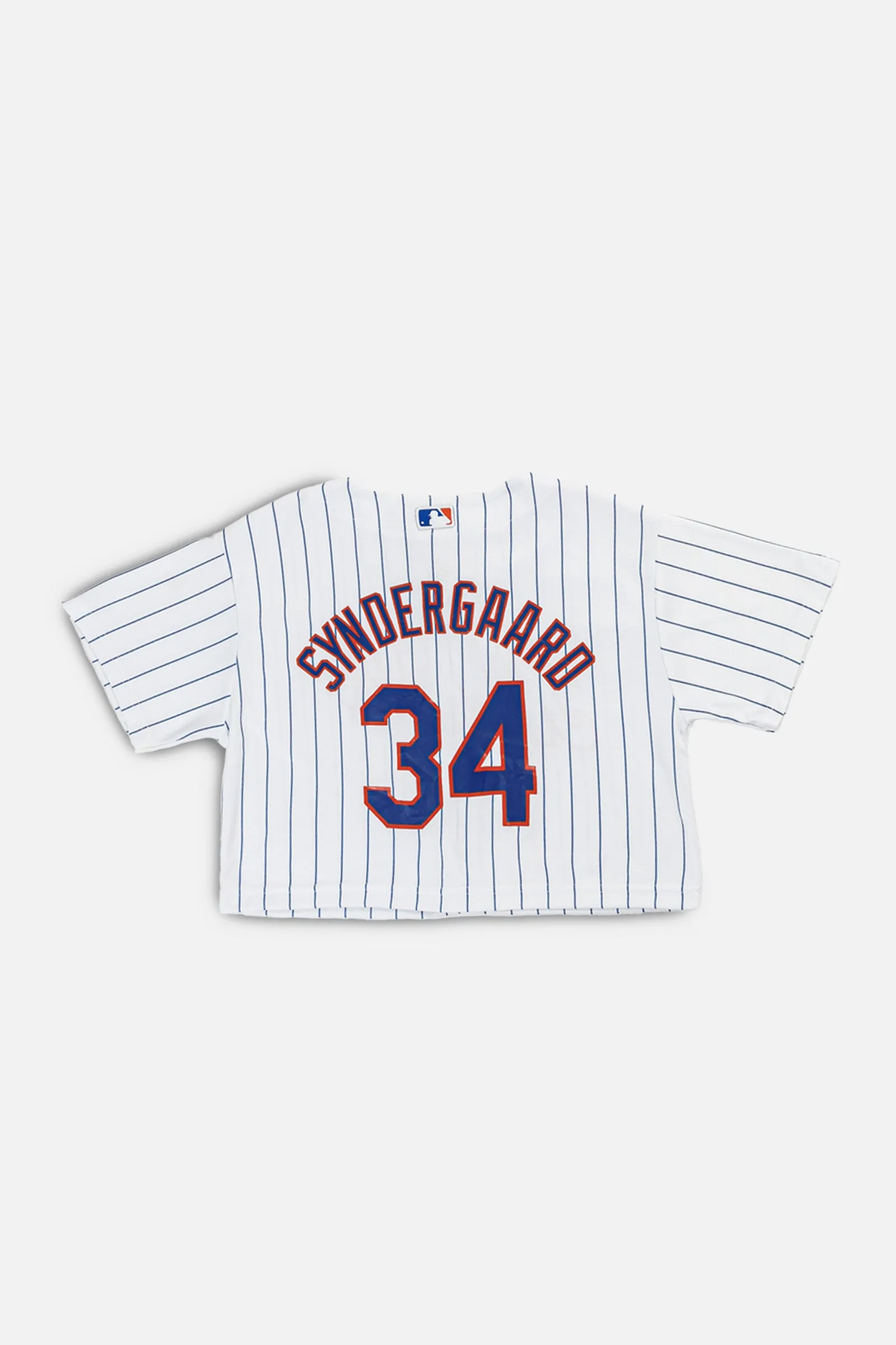 Rework Crop NY Mets MLB Jersey - S