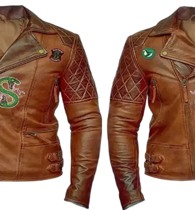 Riverdale Leather Brown South Side Jacket For Men