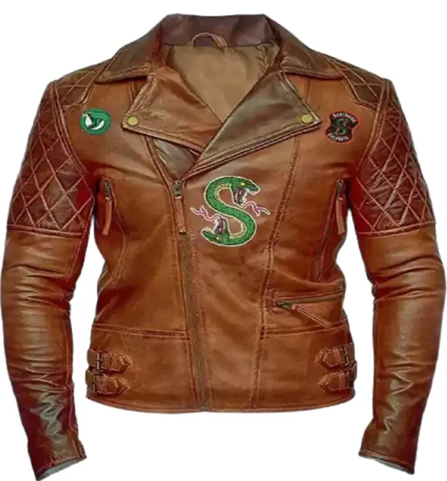 Riverdale Leather Brown South Side Jacket For Men