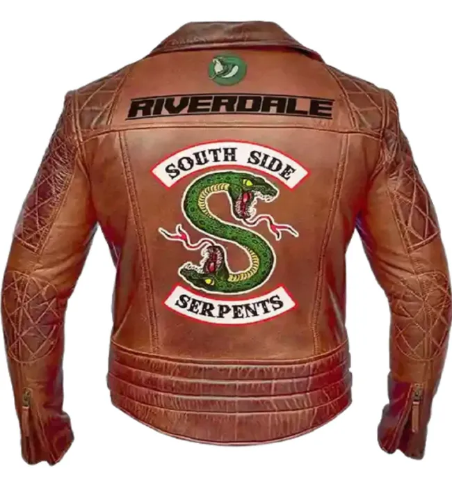 Riverdale Leather Brown South Side Jacket For Men