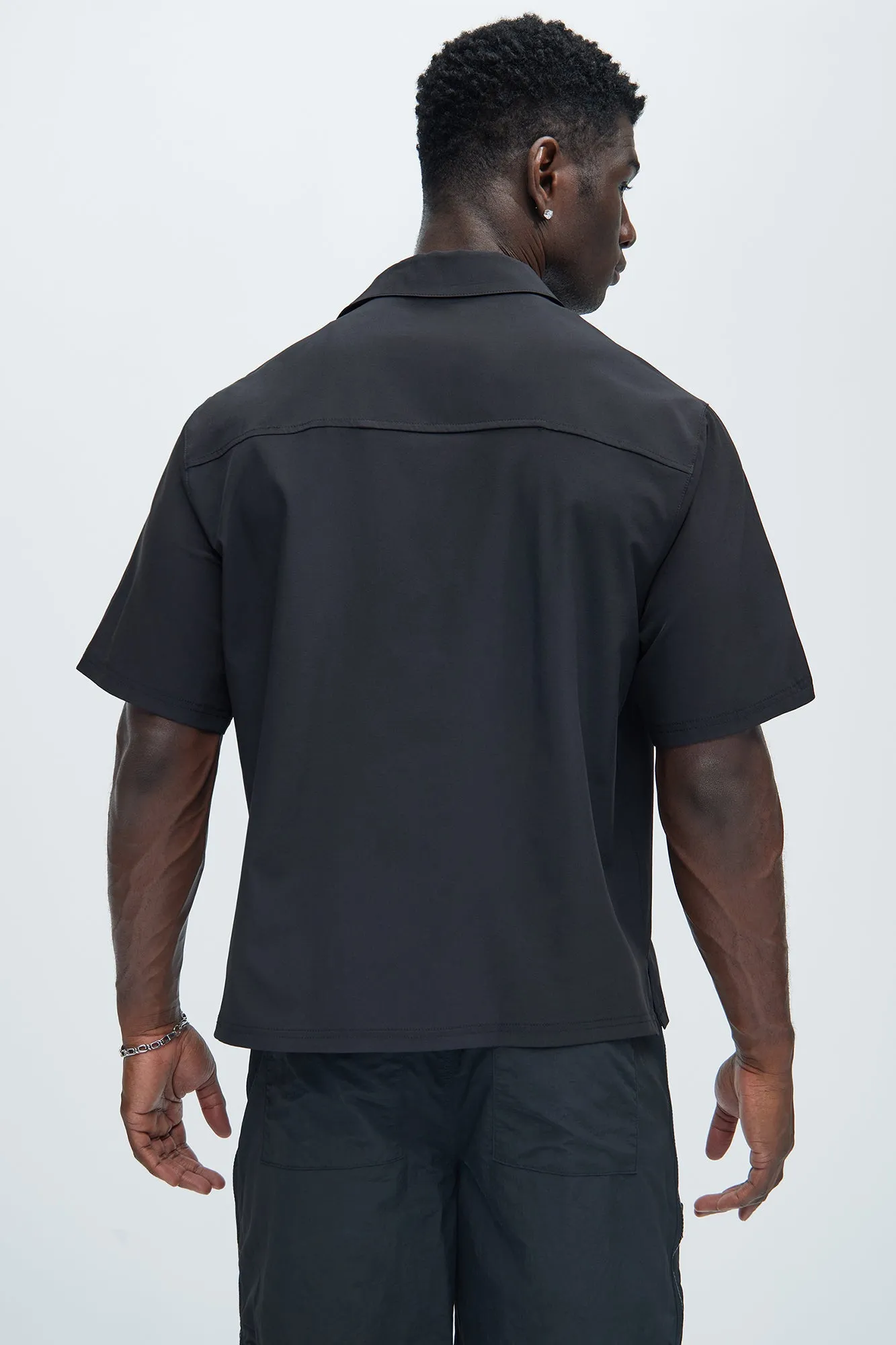 Saints Graphic Shirt - Black