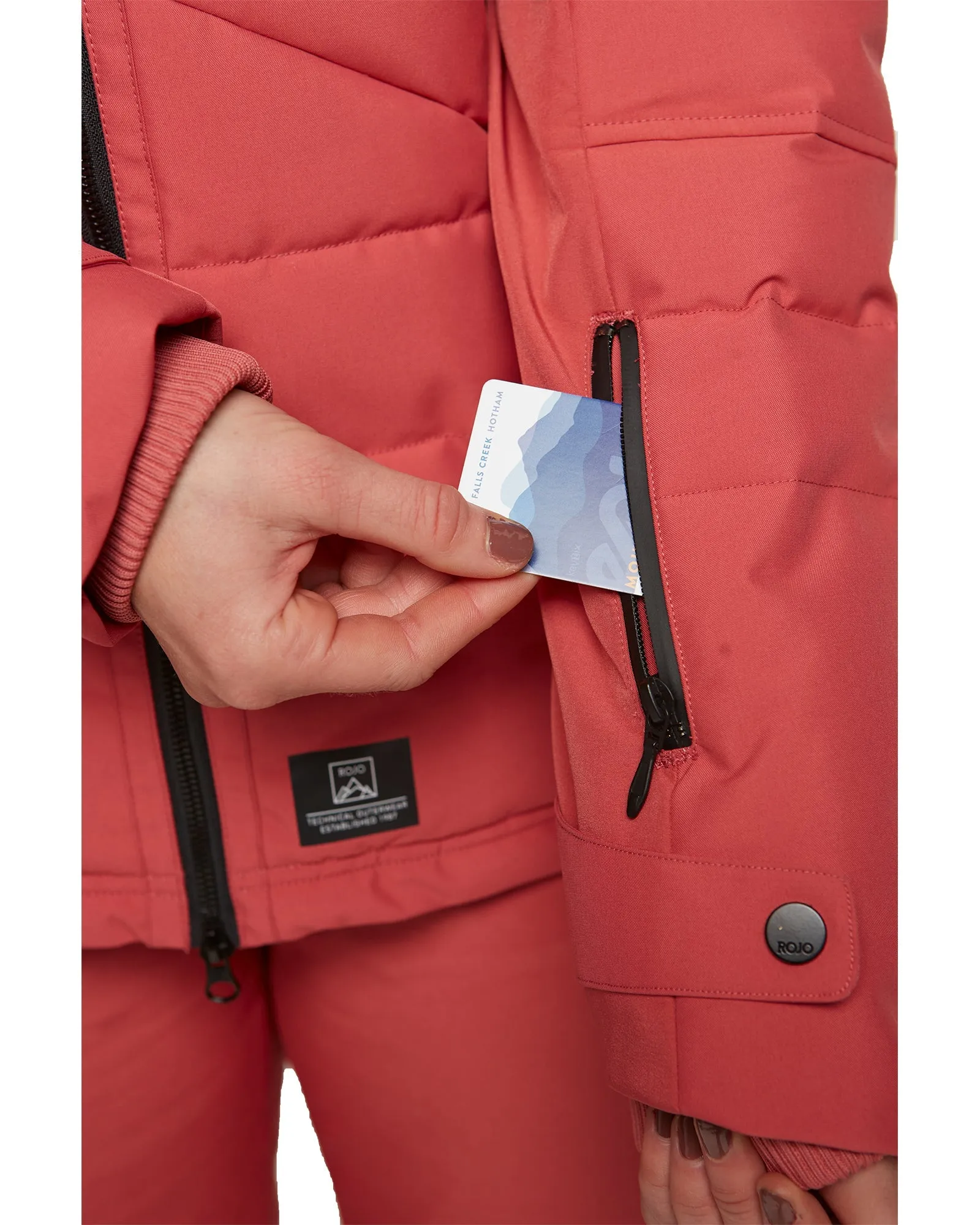 SASS JACKET - MINERAL RED