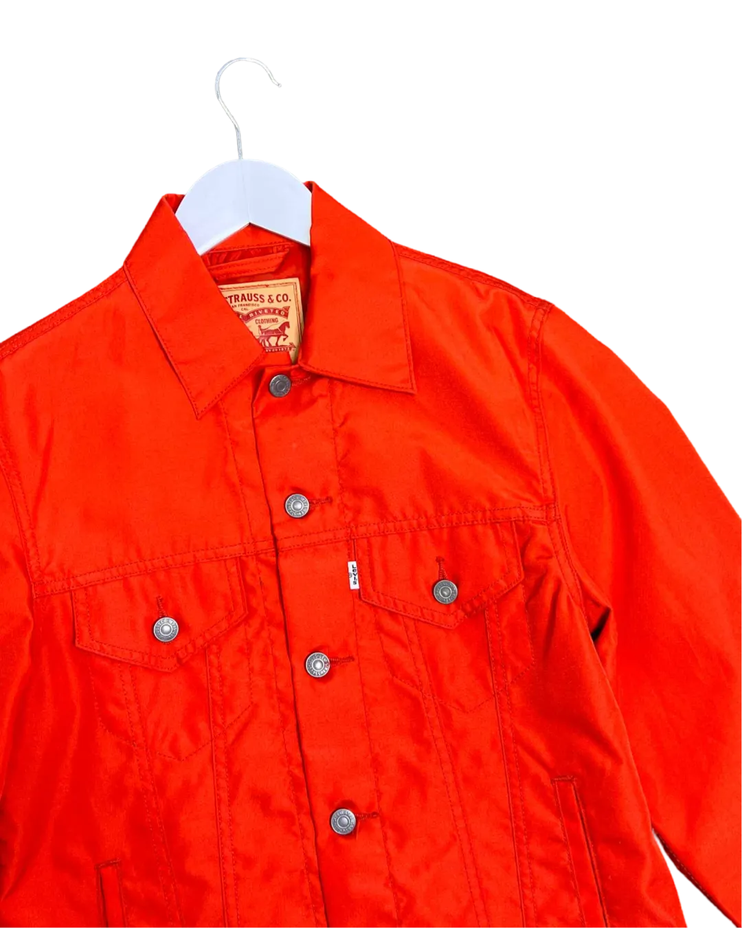 Size S - Levi's Red Polyester Jacket